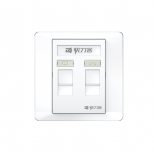 网络面板86型双口